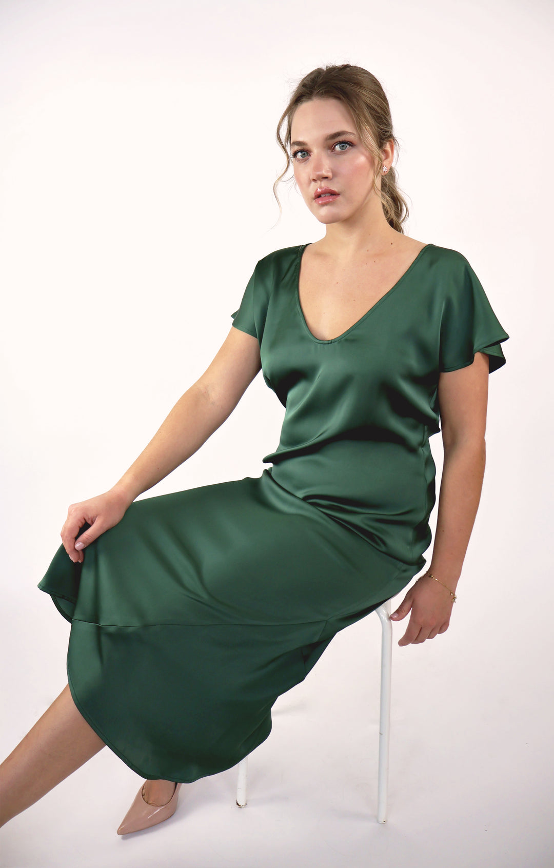 Robe Réversible Aurora - Satin